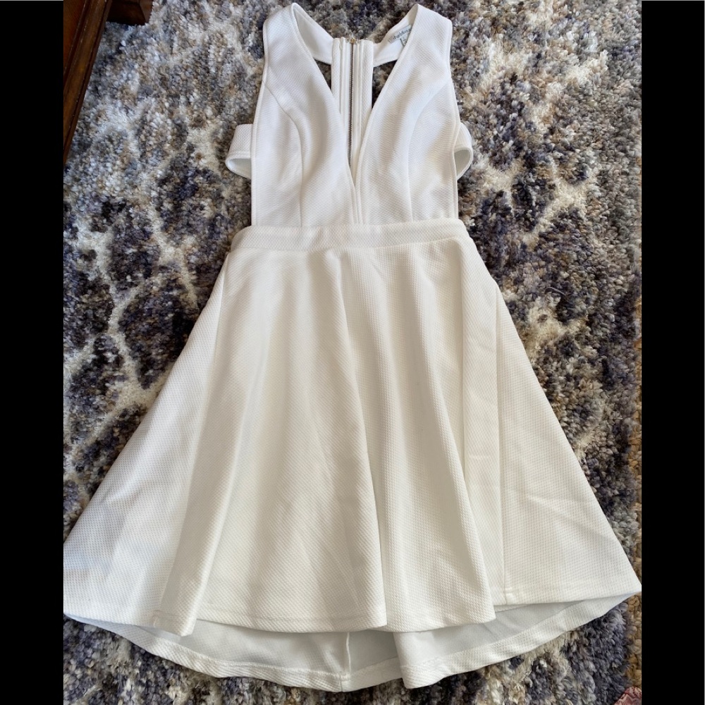 White dress